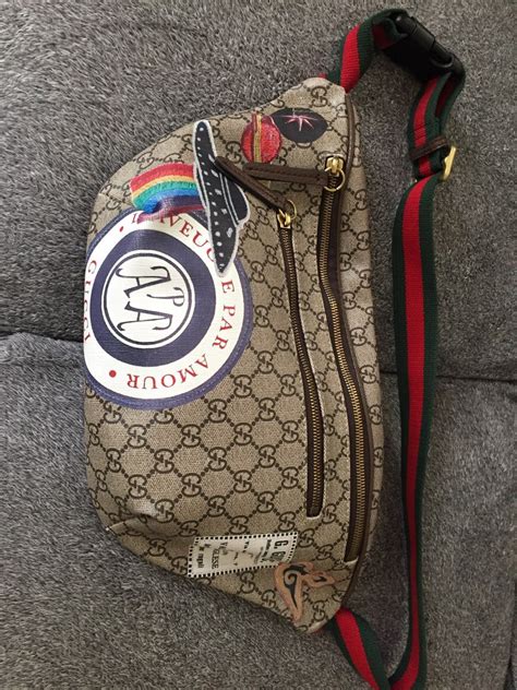 cheap fanny pack gucci|authentic gucci fanny pack.